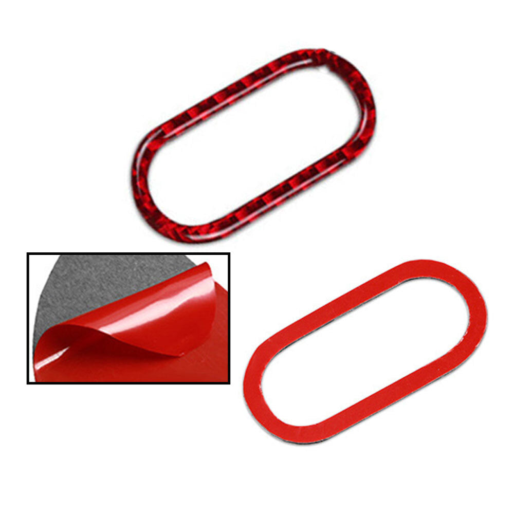 Red Car Safety Warning Light Button Sticker for MINI COOPER S JCW F54 F55 F56