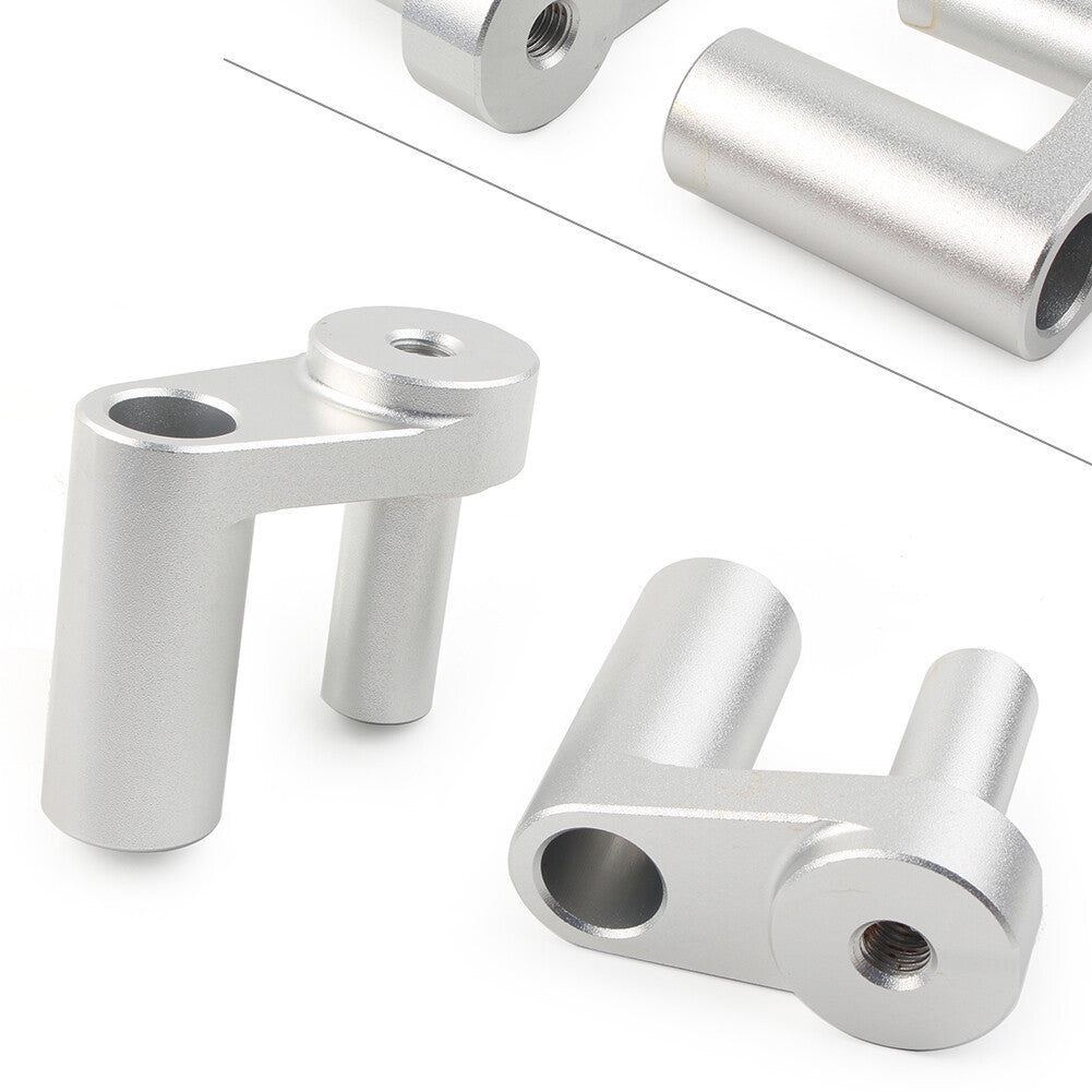 1.625 Lenkererh?hung Back Move Mount Schellen f¨¹r for BMW R1200RT R1250RT Silber RT