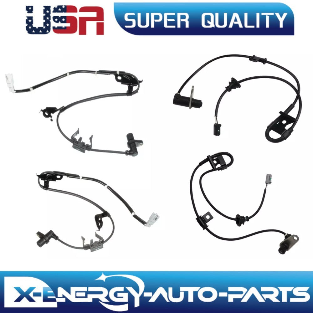 4 ABS Wheel Speed Sensor Front Rear Right  Left Fit for Toyota Highlander 01-03 AWD