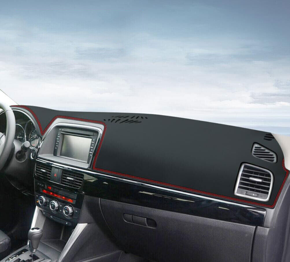 1X PU leather Dashboard Dash Mat Non-slip DashMat Sun Shade for Mazda CX-5 13-16