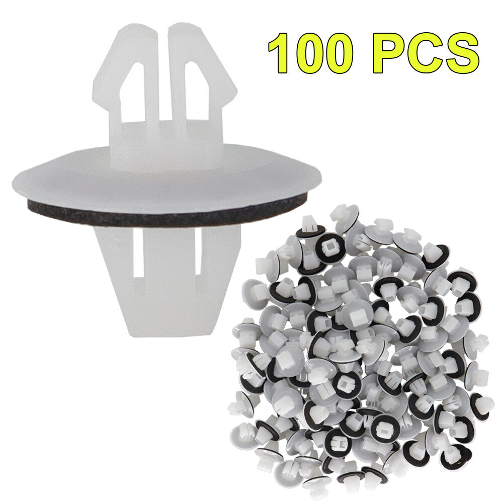100 Pcs Car Trim Panel Moulding Clips for Suzuki SX4 Vitara Jimmy 77553-65D00