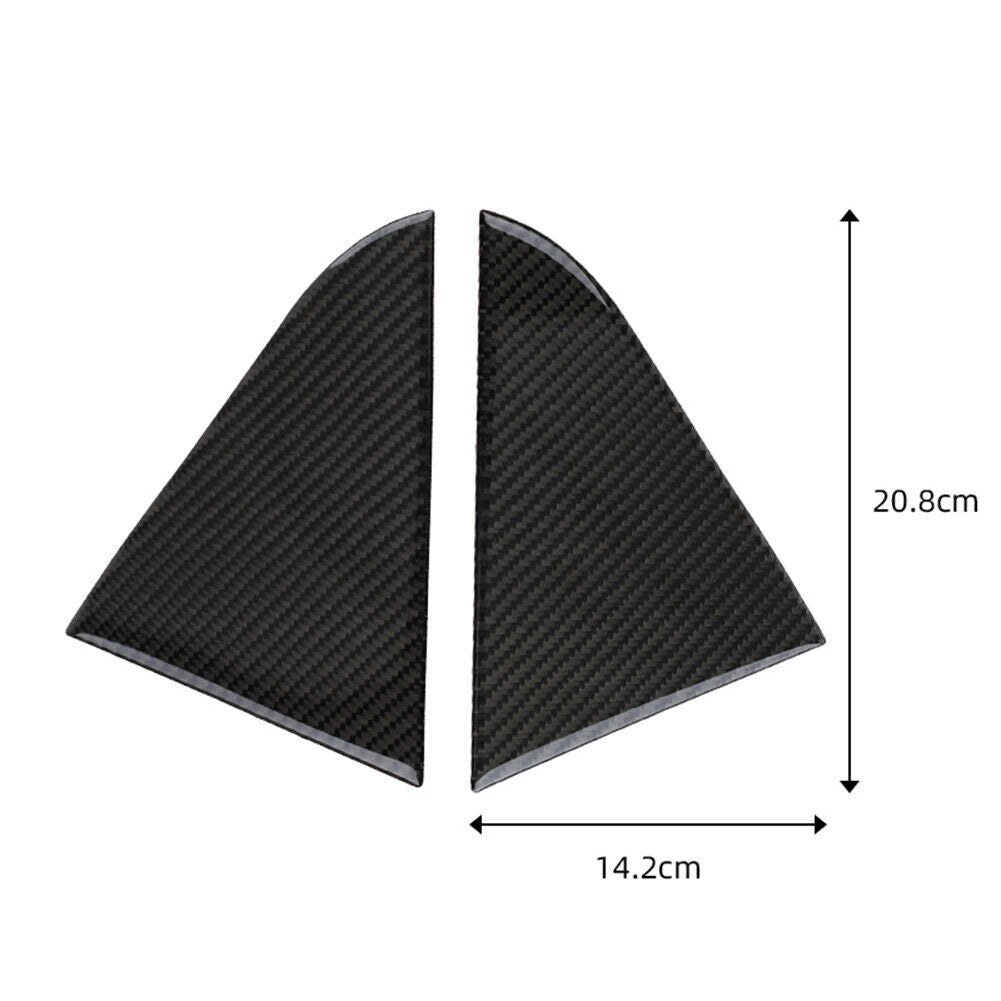 2009-2015 Carbon Fiber Rear Window Triangle Cover Trim Cover for Chevrolet for Cruze