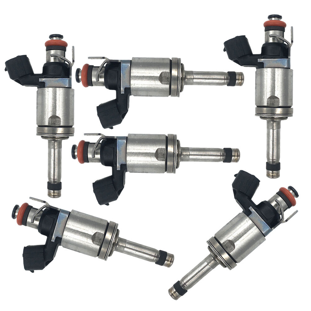 Set of 6X Fuel Injectors for Ford F-150 Edge 2015-2018 2.7L for Lincoln MKX FT4E-AA