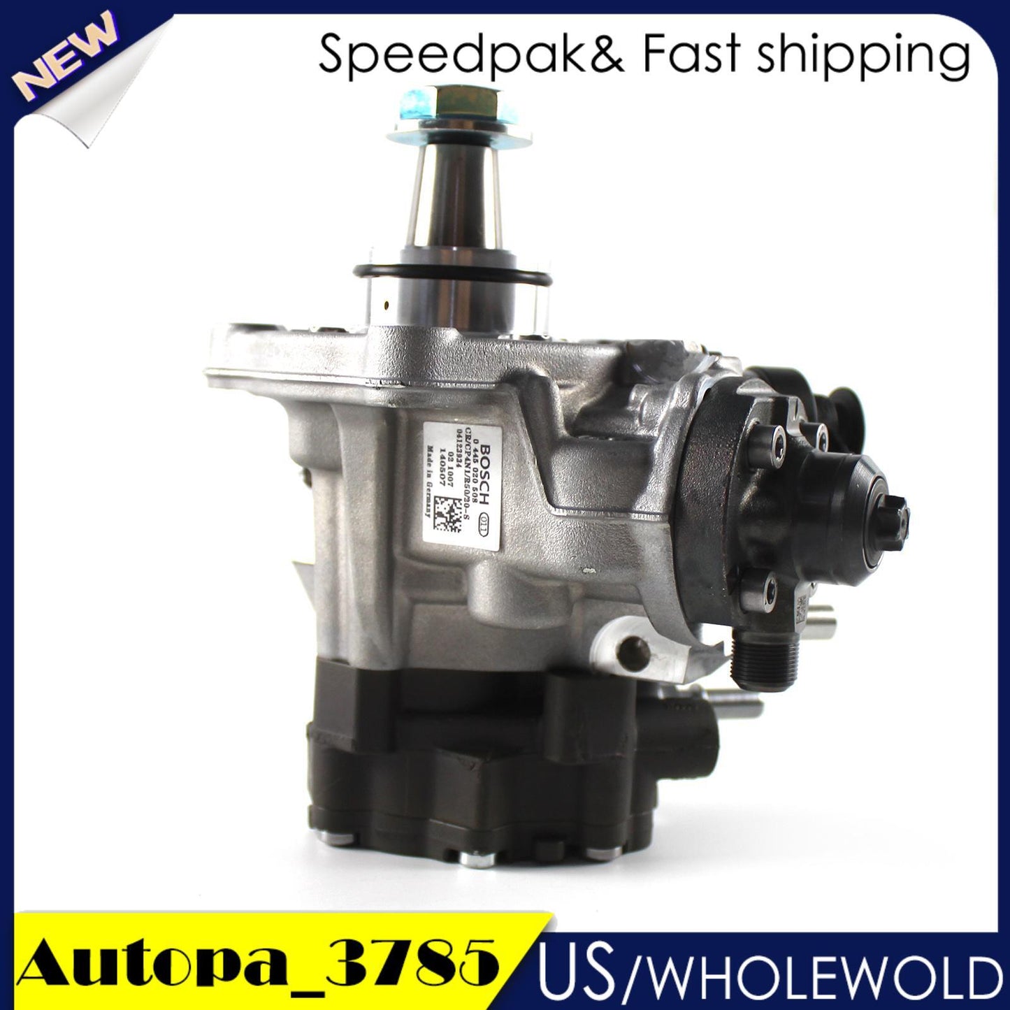Fuel Injection Pump 0445020508 5801470100 For Case Holland 590SN 2012-2017 NEW