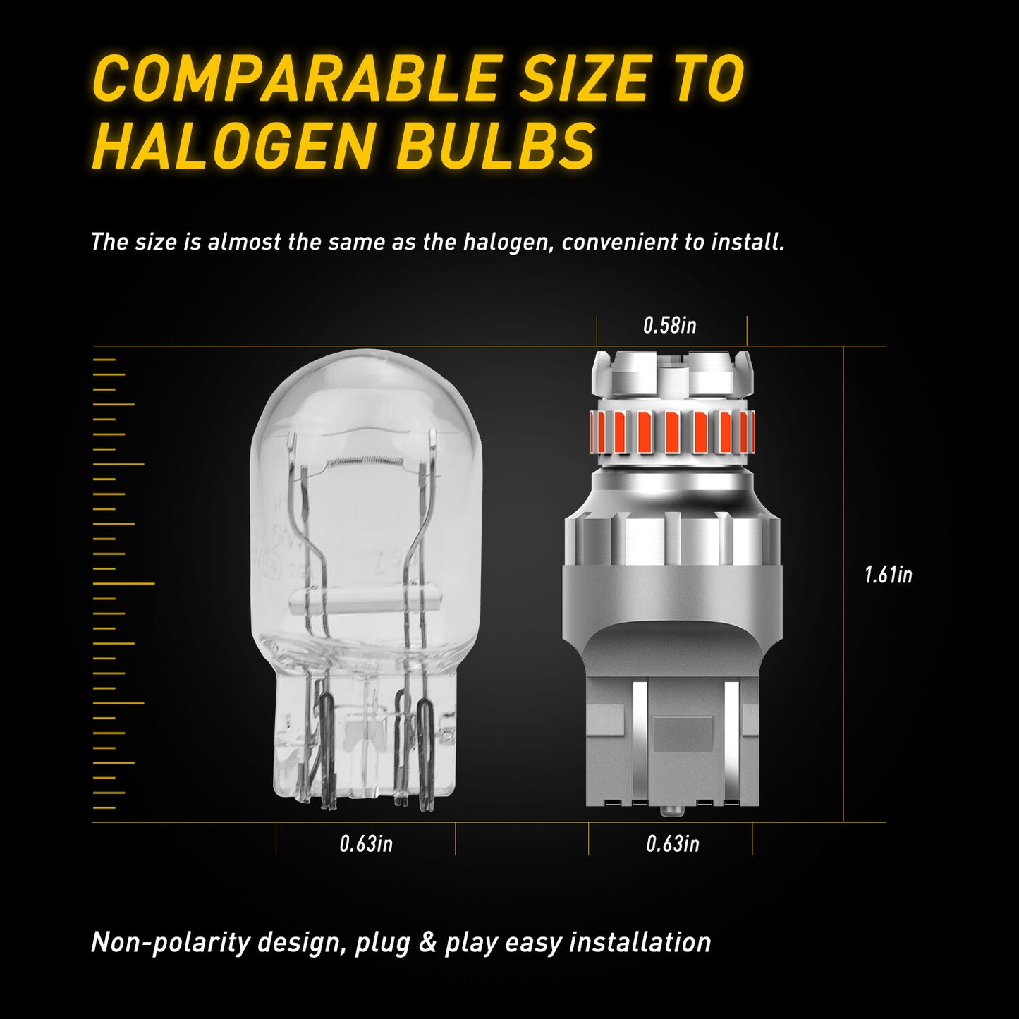 2/4/6X 7443 LED Lighting Fixtures
