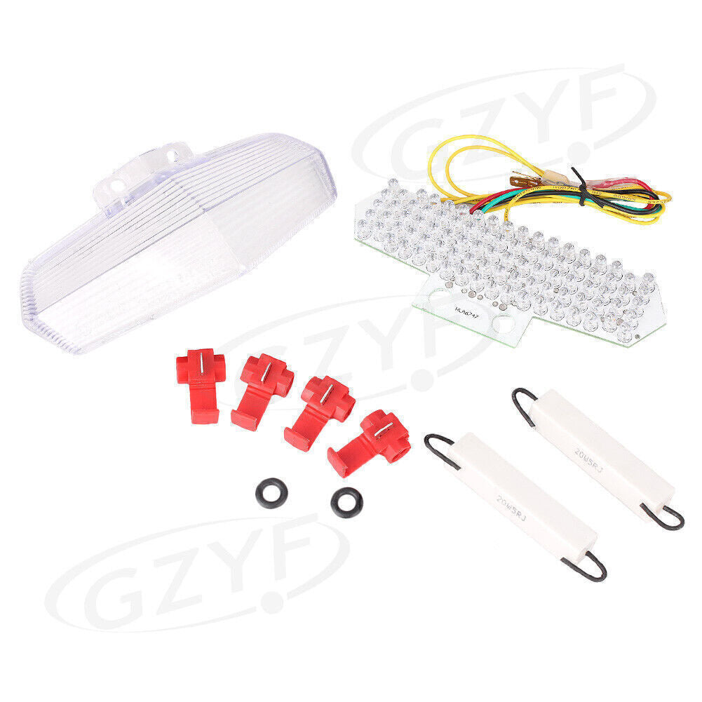 for Ducati 749 999 Multistrada 2002-2007 2003 Clear LED Intergrated Taillights