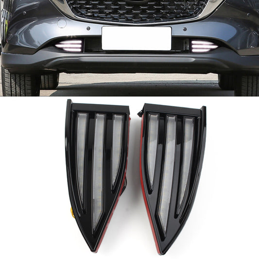 DRL LED Daytime Running Light Bumper Fog Lamp for Mazda CX-5 2022-2023
