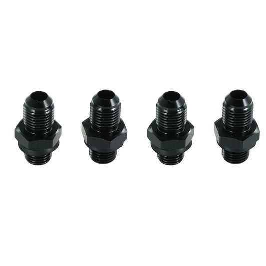 6AN-1/4 Transmission Oil Cooler Adapter Accessory for Universal Turbo 350 400 4L60E (4 Pieces)