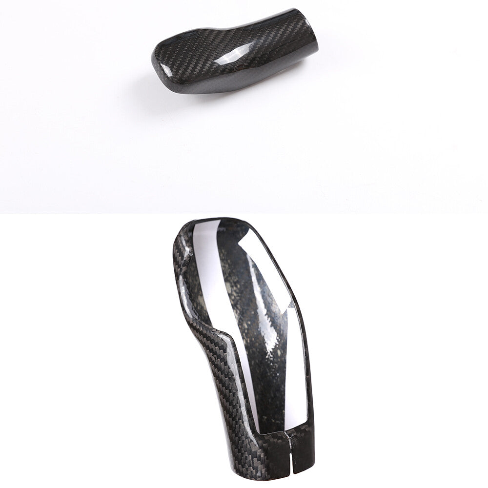 2-pack ABS gloss black rearview mirror covers for Corvette C8 2020-2024