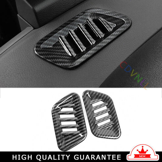 Instrument LR Air Outlet Vent Trim for Nissan Altima Teana 2019-22 Carbon Fiber