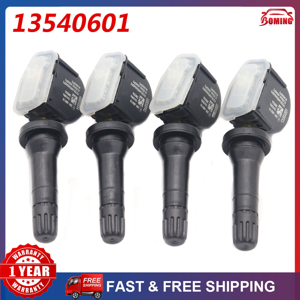4PCS NEW TPMS Tire Pressure Sensor 13540601 Fits for GMC for Chevy for Buick for Cadillac