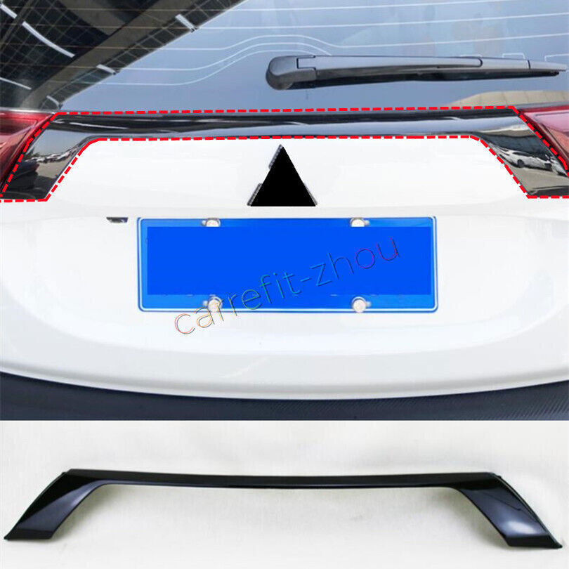 2016-2020 for Mitsubishi Outlander Black ABS Rear Door Trunk Decor Cover Replace