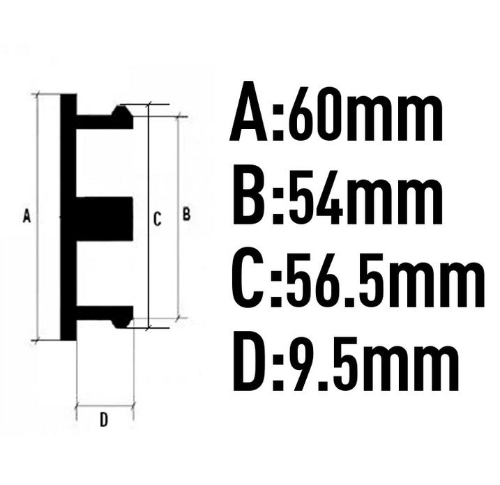 Suitable for Audi A3 rear badge car boot trunk badge sticker logo gloss black