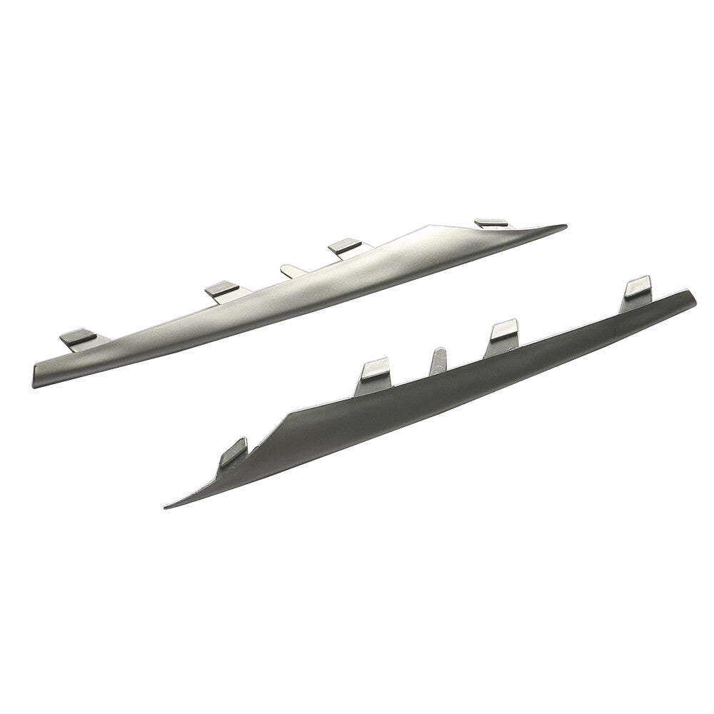 2x for BMW for X5 E70 2011-2013 Front Bumper Lateral Grille Trim Molding Left Right