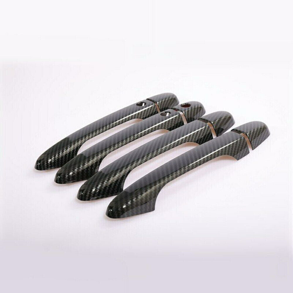 Carbon Fiber for Smart Door Handle Trims Covers for Honda CRV for Civic 2012-2016 8PCS
