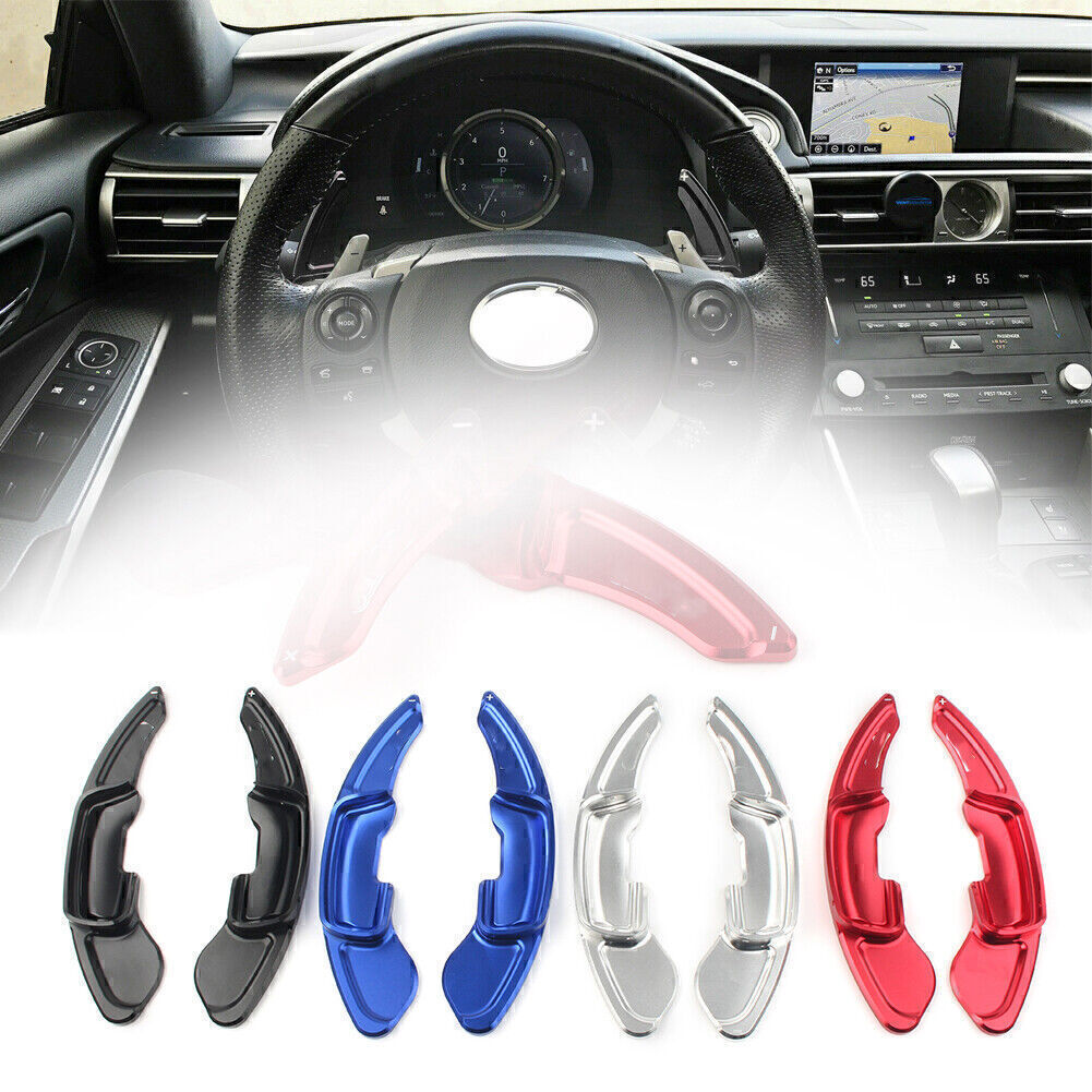 for Lexus GS250 GS350 2012-16 Steering Wheel Shift Paddle Extended Shifter Trim