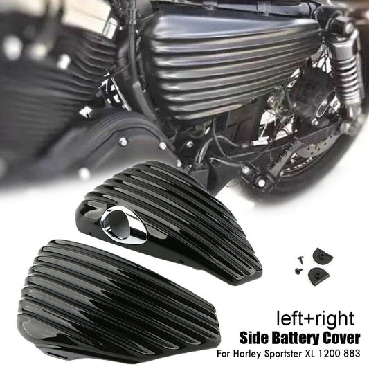 Battery cover + fuel tank cover protection for Harley Sportster XL883 XL1200 2004-2021
