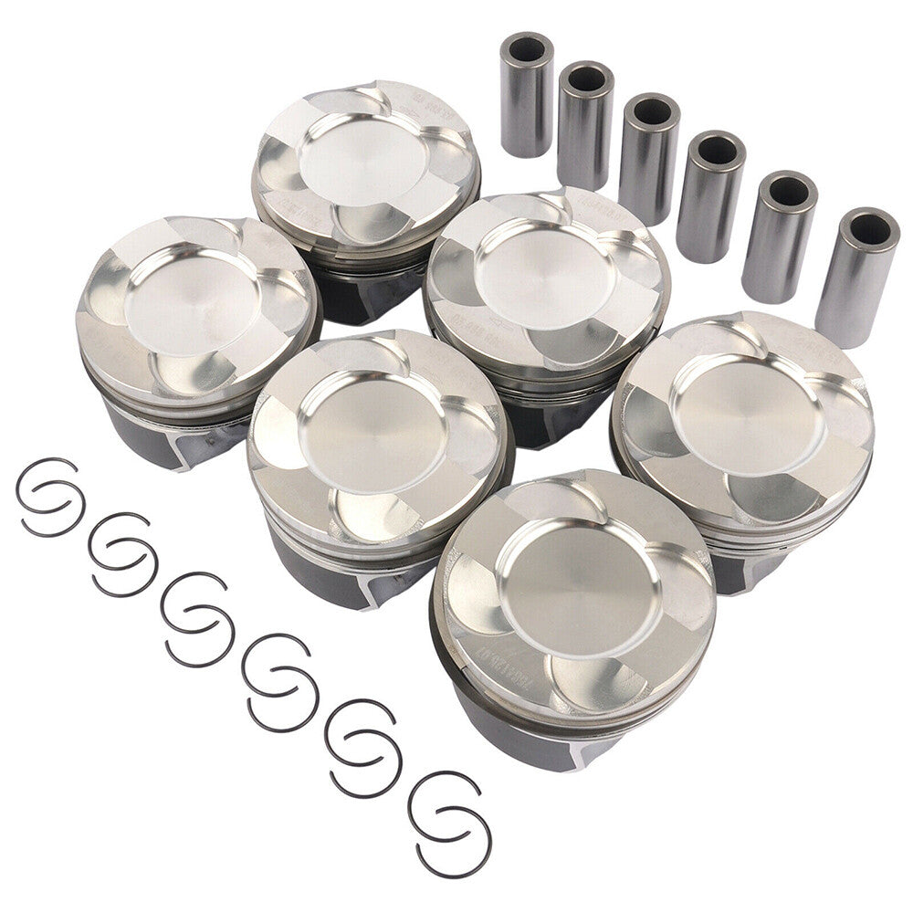 6X Engine Piston  Rings Kit for BMW M235i / M235i xDrive 2013-2016 F22 F23 F87