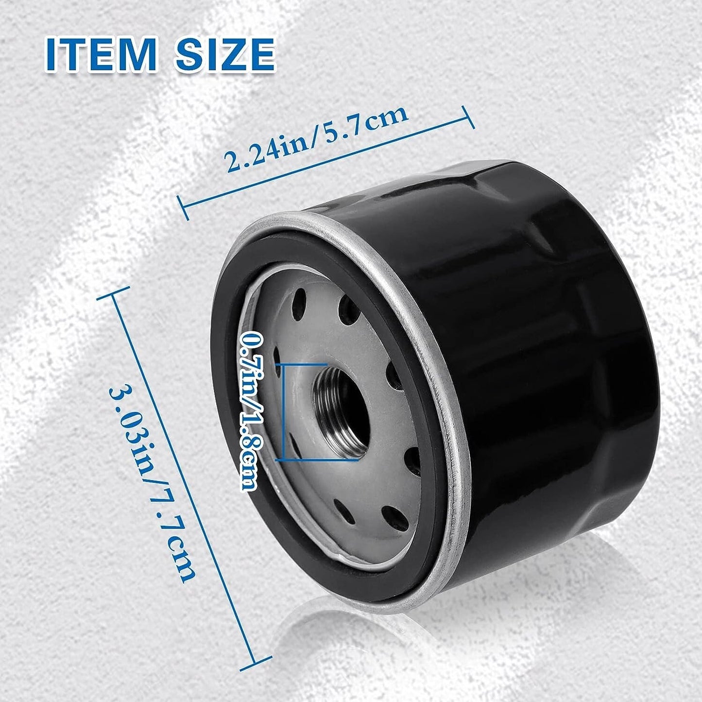 AM125424 Oil Filters for GY20577 Briggs  Stratton 492932S (2 Pack)