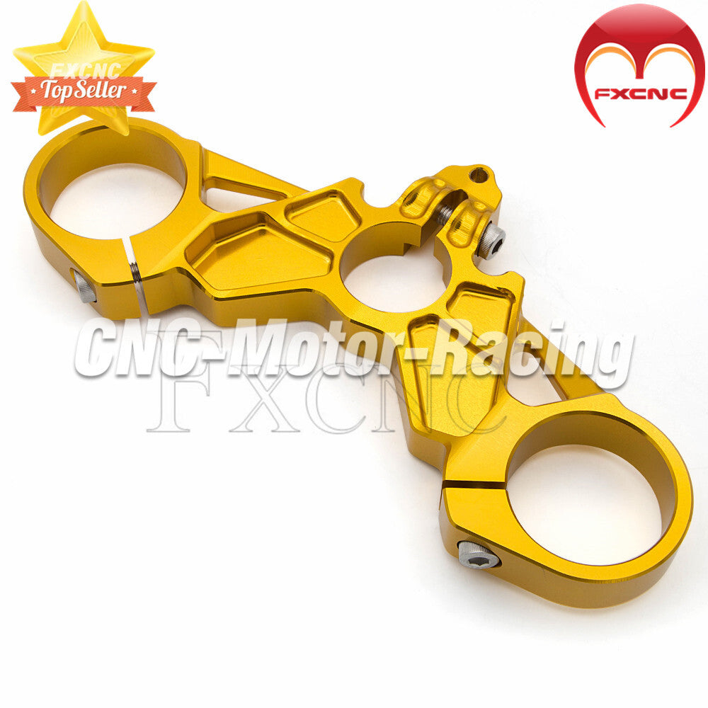 UPPER Top Triple Tree Clip for Ducati 749R 999R Gold - Aluminum Alloy Motorcycle Equipment Manufacturer