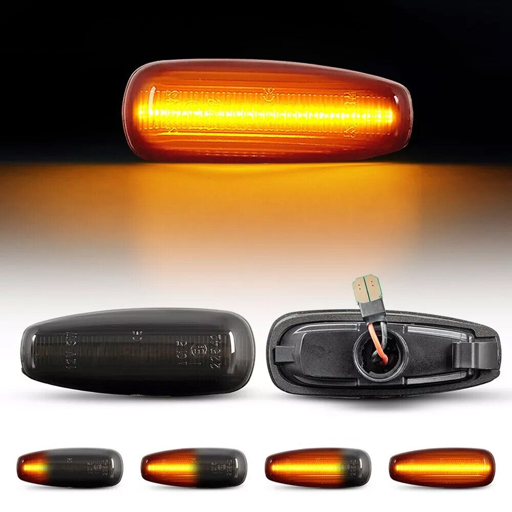 2-Pack LED Indicator Side Marker Turn Signal Lights for Hyundai for Elantra,for Kia Rio de Janeiro