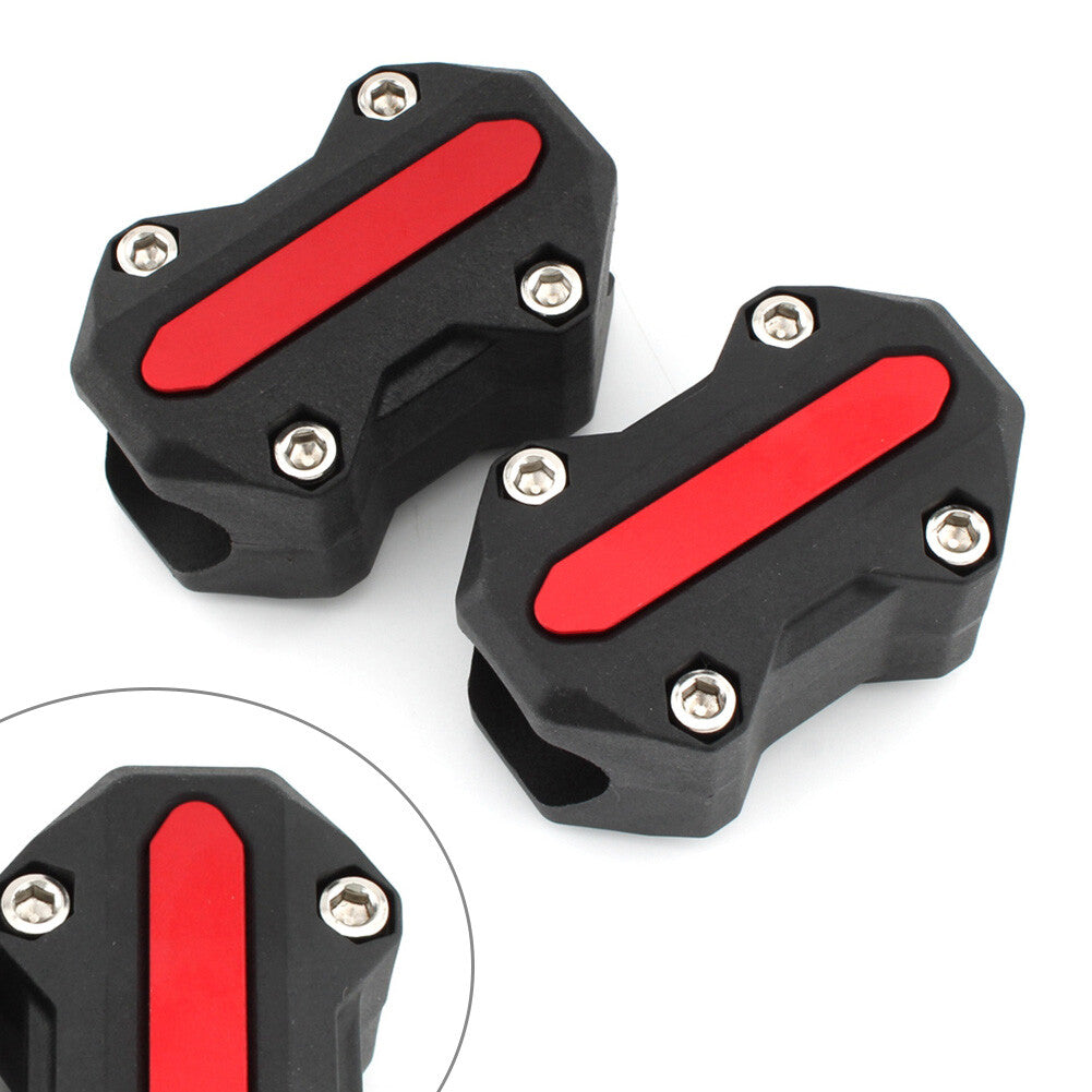 Engine Bumper Guard Crash Bar Decorative Protector for Honda for Kawasaki for Suzuki Red