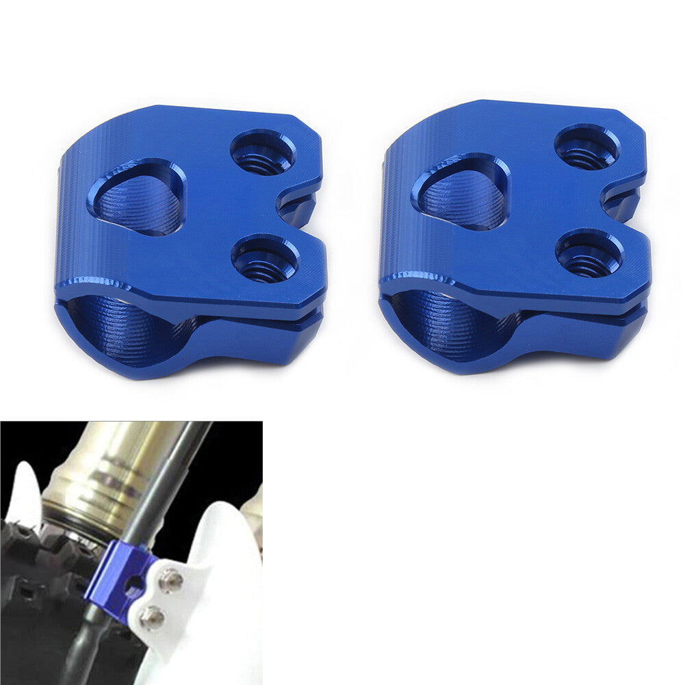 Brake Line Hose Clamp Holder Fit for Yamaha WR250F WR450F WR250R/X YZ125/250 Blue
