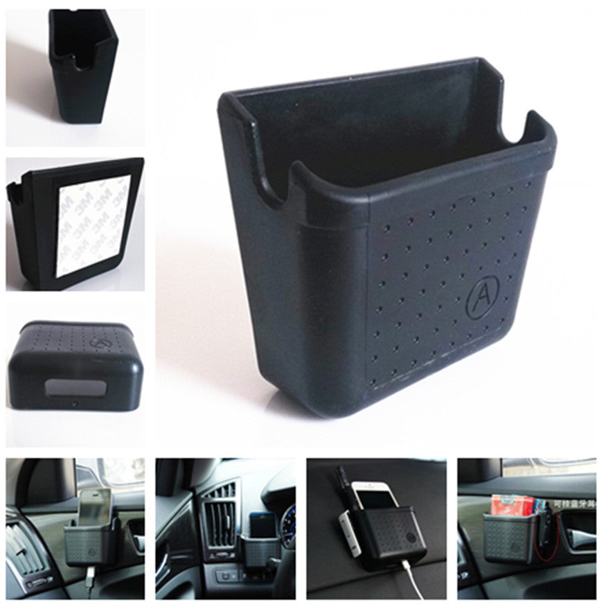 Car Multifunctional Storage Mobile Phone GPS Charge Box Holder Pocket Organizer