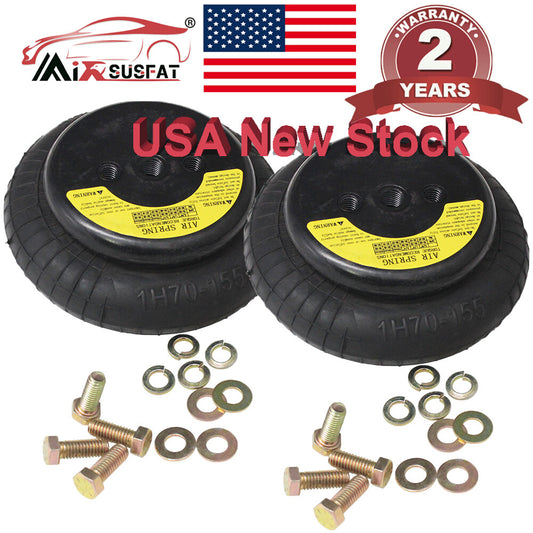 2X FOR FIRESTONE AIR SUSPENSION SPRING BAGS ASSEMBLY W01-358-7731 W013587731 NEW
