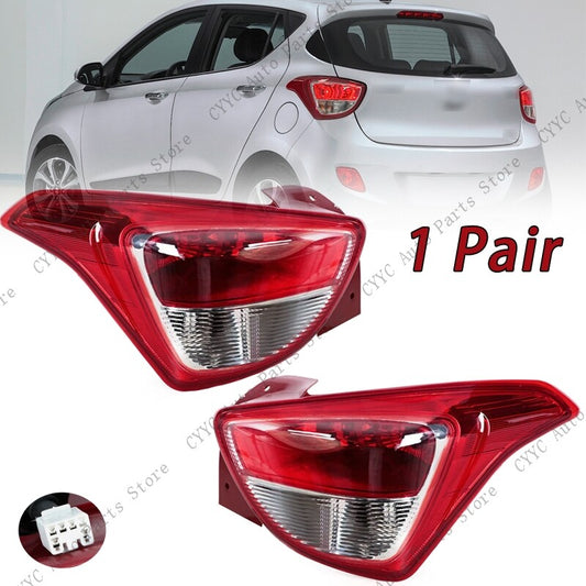 Pair Rear Fog Light for Hyundai Grand i10 Tail Light Stop Light Indicator
