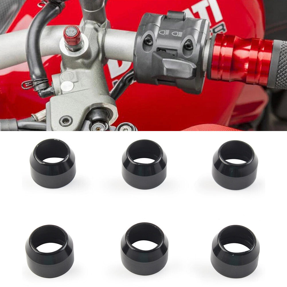 Entl¨¹ftungsventil-Abdeckungskit F¨¹r for Ducati alle Modelle Schwarz