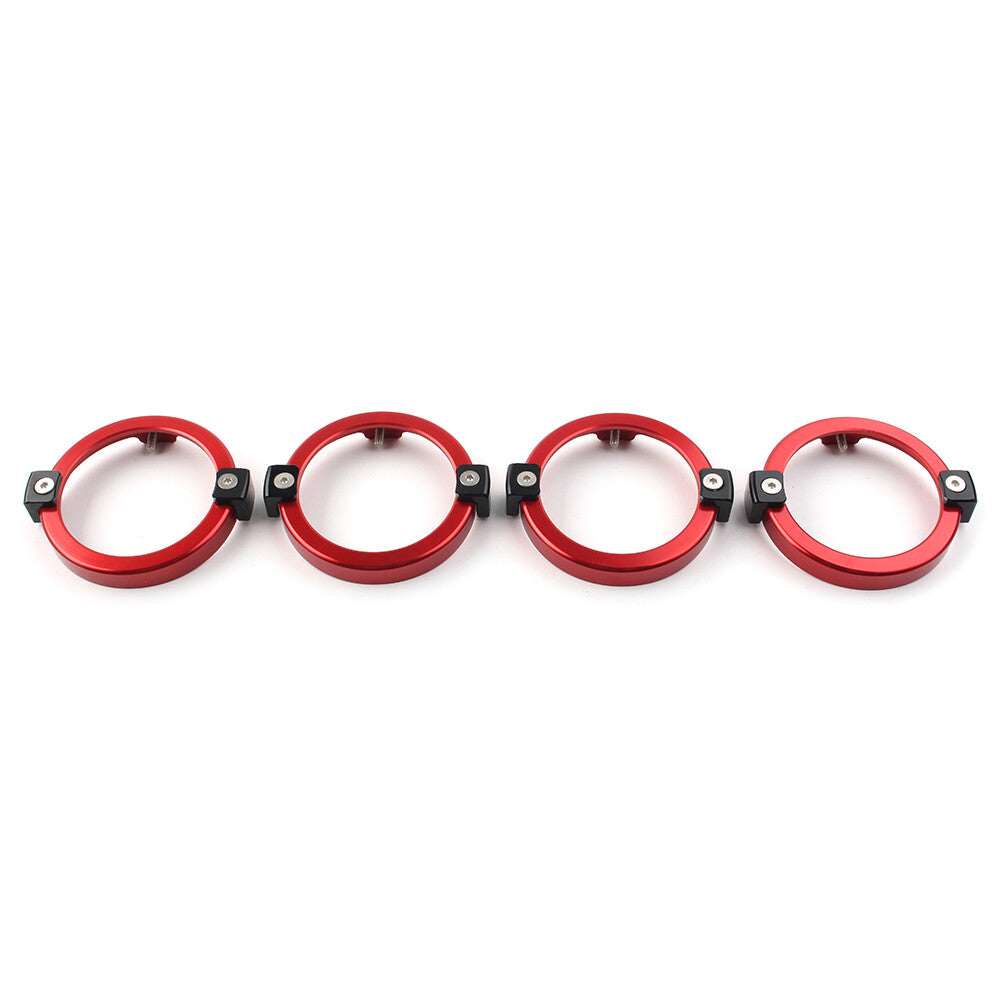 4x Turn Signal Light Cover Guard for Honda 2021 Rebel CMX 300 500 1100 Red+Black