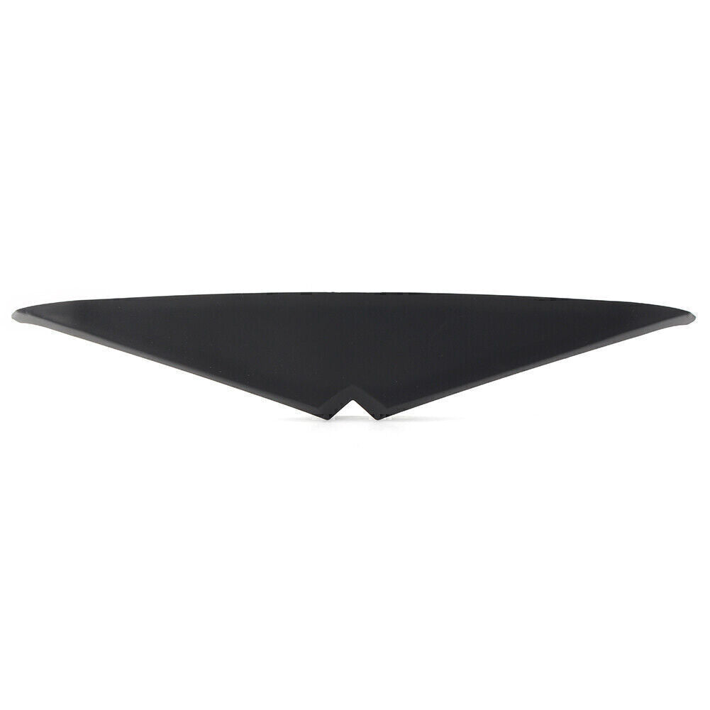 1x Headlamp Headlight Eyebrow Eyelid Trim for Harley Road Glide FLTRX FLTRU BLK