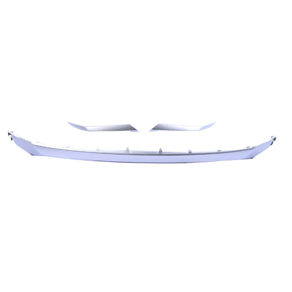 NEW for Hyundai Santa Fe 2019-2021 Front Grille  Headlight Molding 3Pcs Chrome