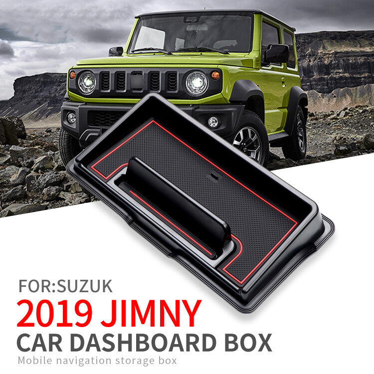Car Dashboard storage box for Suzuki for Jimny 2019-2022 Non-slip Phone Card Console