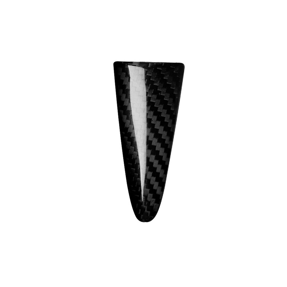Real Carbon Fiber Steering Wheel Center Panel Cover for Infiniti Q50 Q60 2014-17