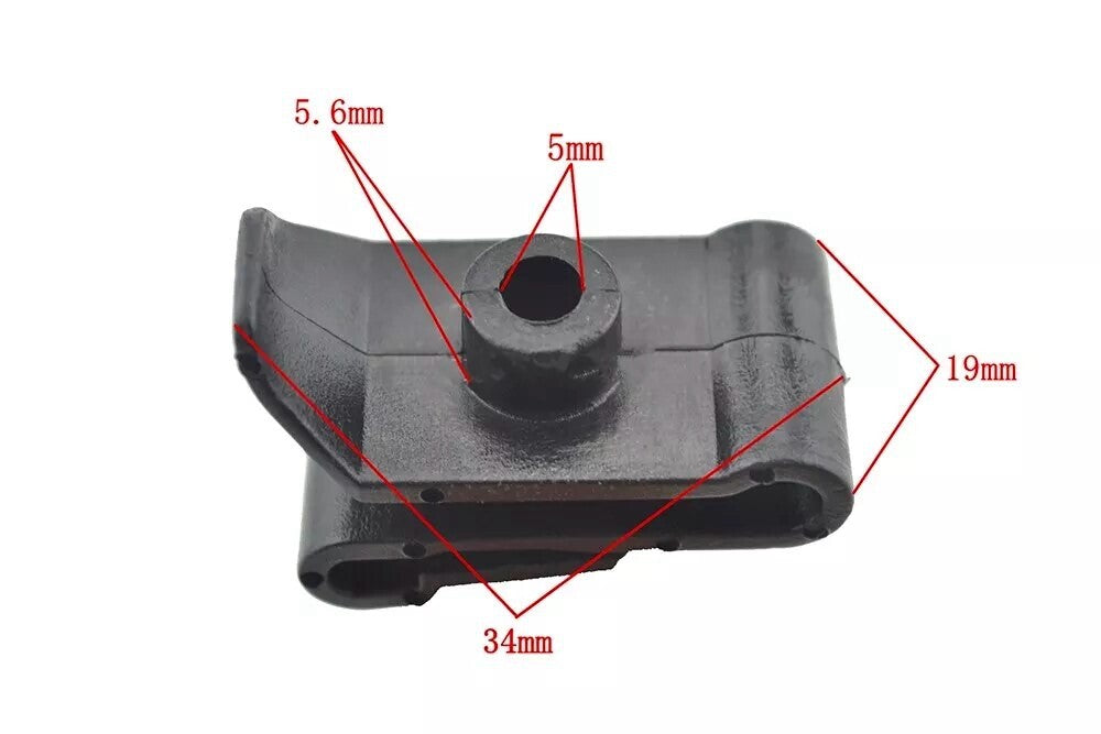 20 Nylon U Nut 12 Screw Retainer Bumper Fender Mounting Clip for Lexus  for Toyota
