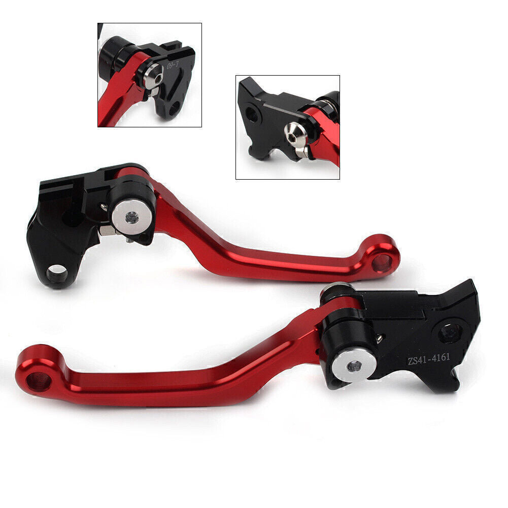 Fit for Yamaha TTR125L/LE/LW 2000-2020 Disc Brake Clutch Levers Pivot Aluminum RED