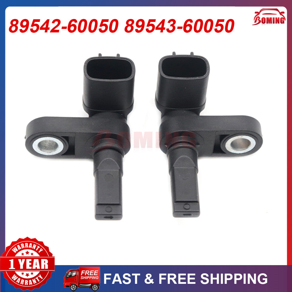 2PCS Front Rear RightLeft NEW ABS Wheel Speed Sensor for Toyota 4Runner Tacoma