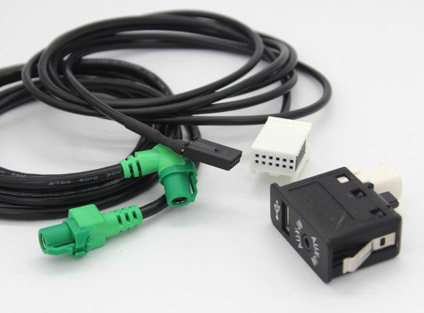 USB AUX Auxiliary Input Socket CABLE for BMW E81 E87 E90 F10 F12 E70 84109237653