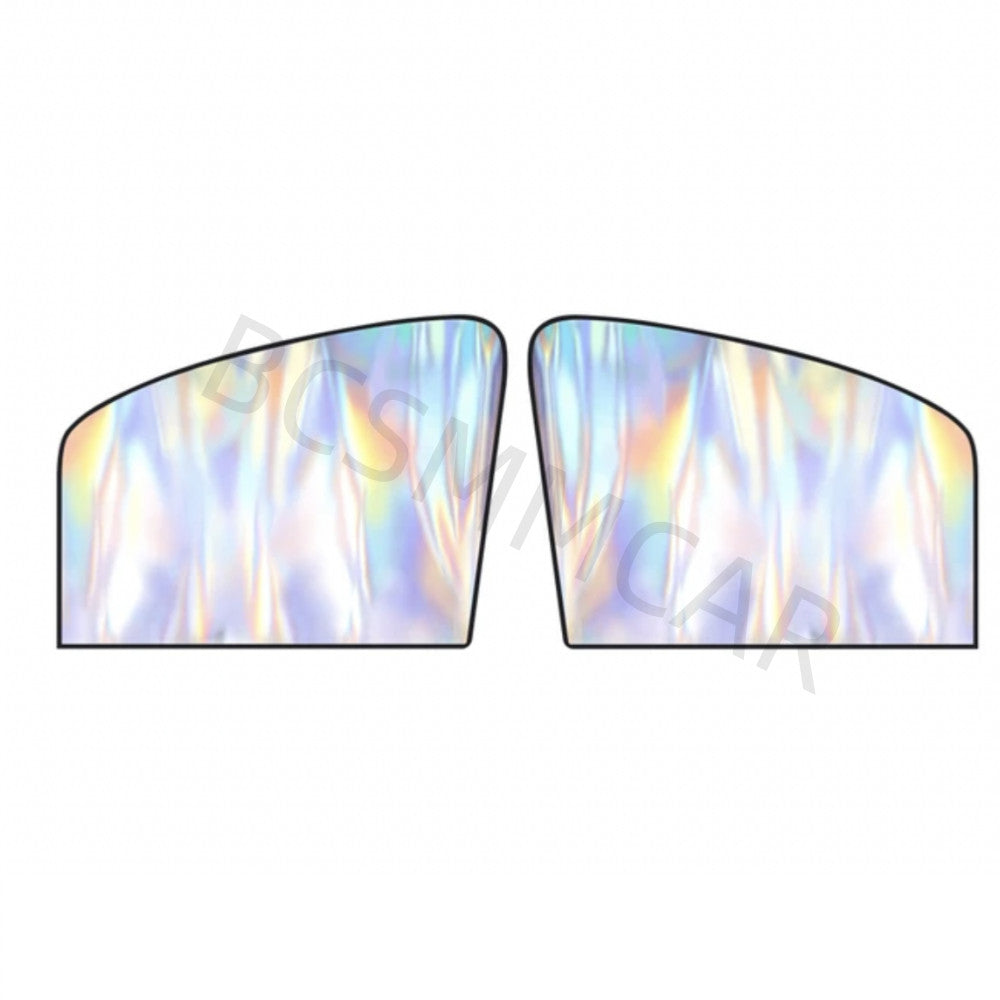 2Pcs Magnetic Car Side Front Window Sun Shade Curtain Cover Shield UV Protection
