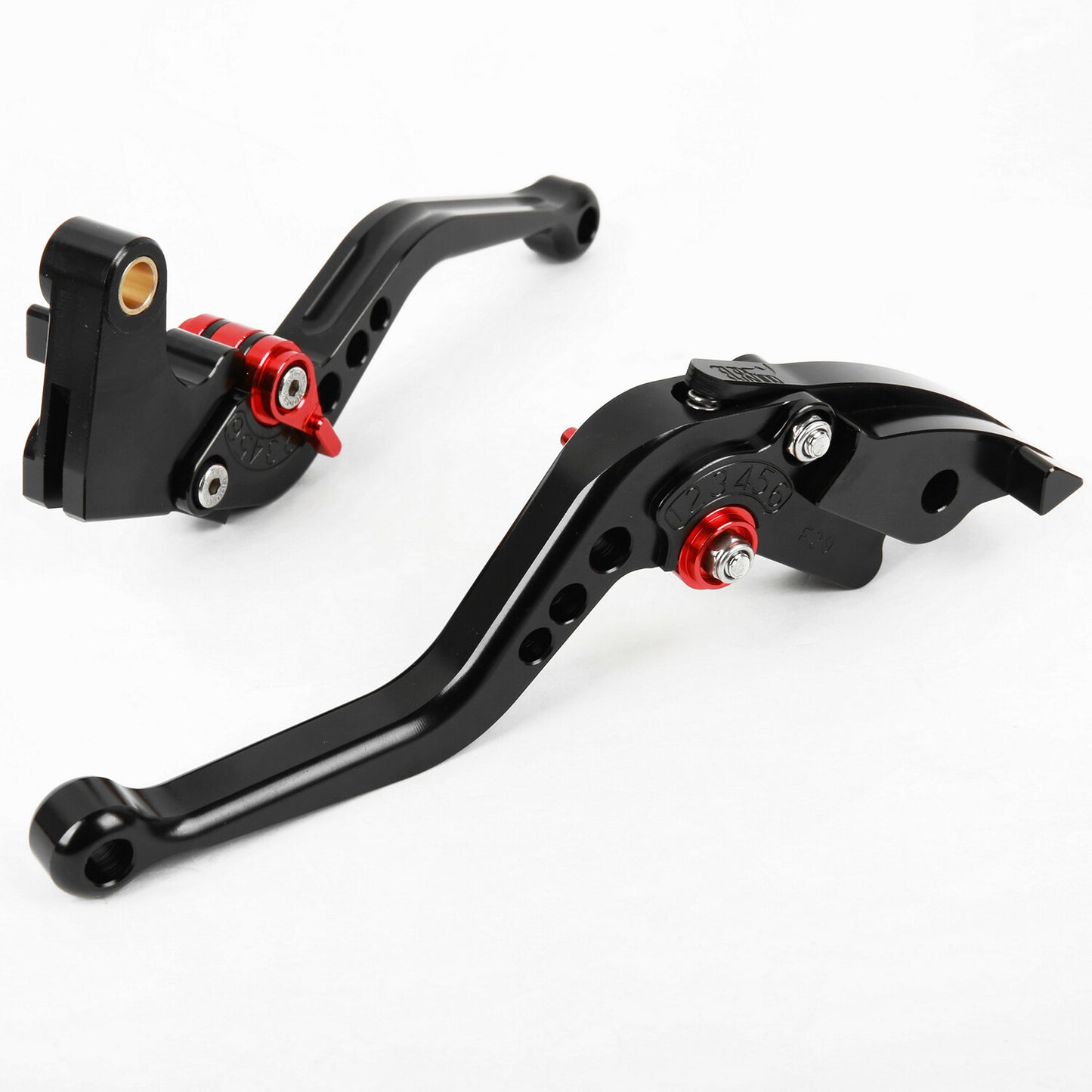 for Honda CBR600RR 2003-2006 CBR954RR 2002-2003 Clutch Brake Levers Black US