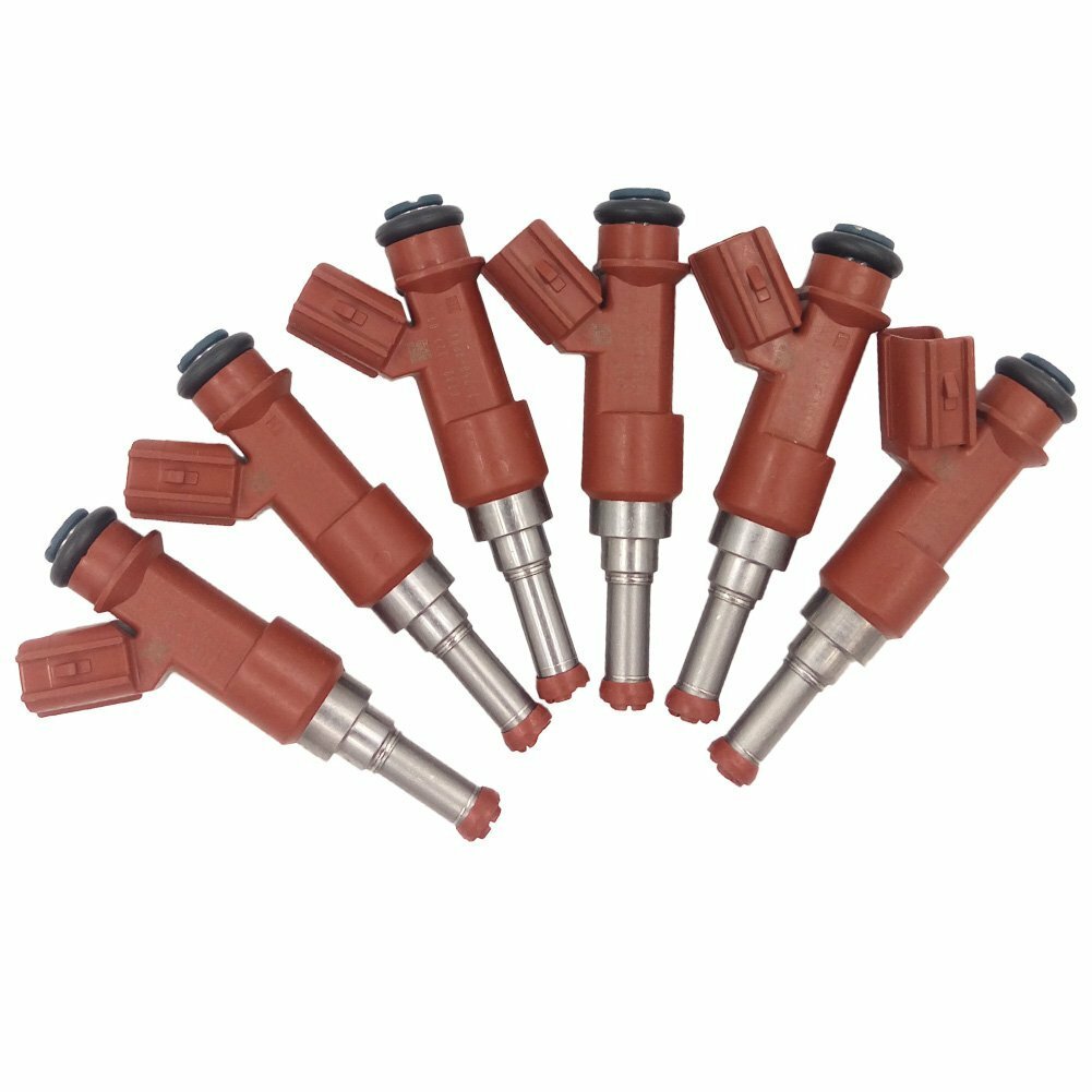 6PCS Fuel Injectors 23250-0P040 For 2007-2010 for Toyota for Camry RAV4 for Avalon for Lexus