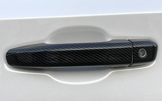 8P for Honda Accord 10th 2018-2022 Carbon Fiber Outside Door Handle Cover Trim
