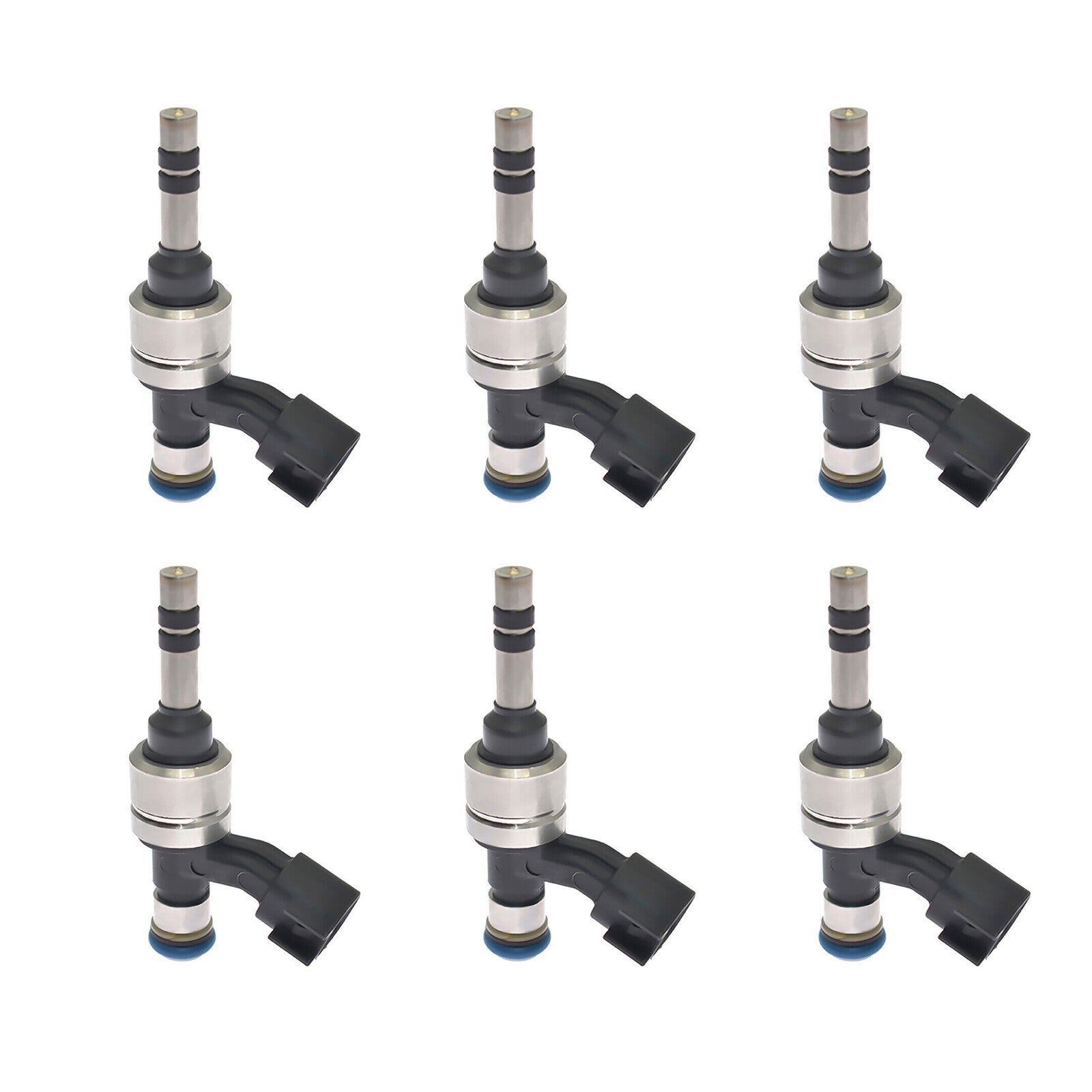 6 Fuel injectors Kits for Cadillac ATS CTS SRX XTS for Chevrolet Camaro Impala
