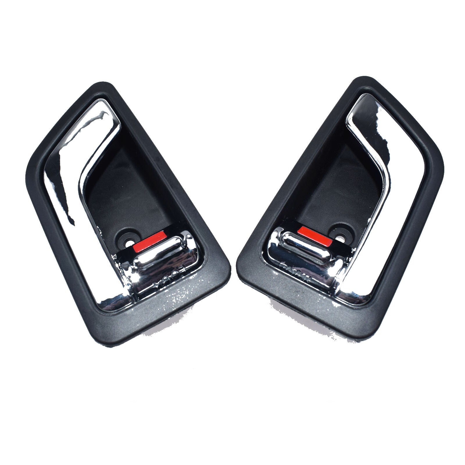A Pair Driver Passenger Inside Chrome Door Handle L  R for Hyundai Getz Click