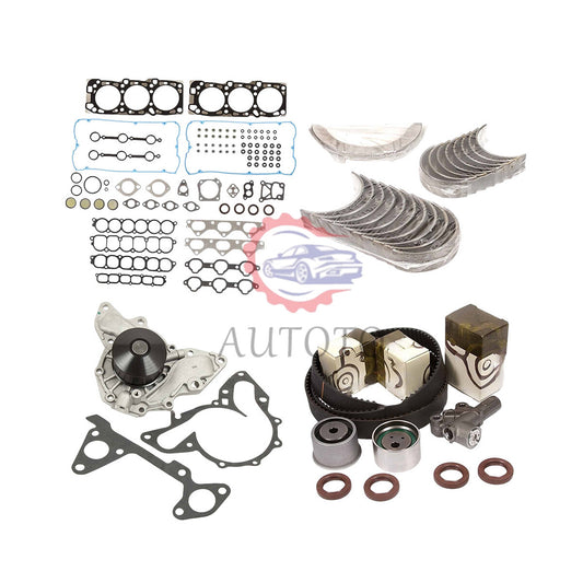 fG6CU Engine Rebuild Kit Set w/Water Pump For 02-06 3.5L for Hyundai Santa Fe for Kia