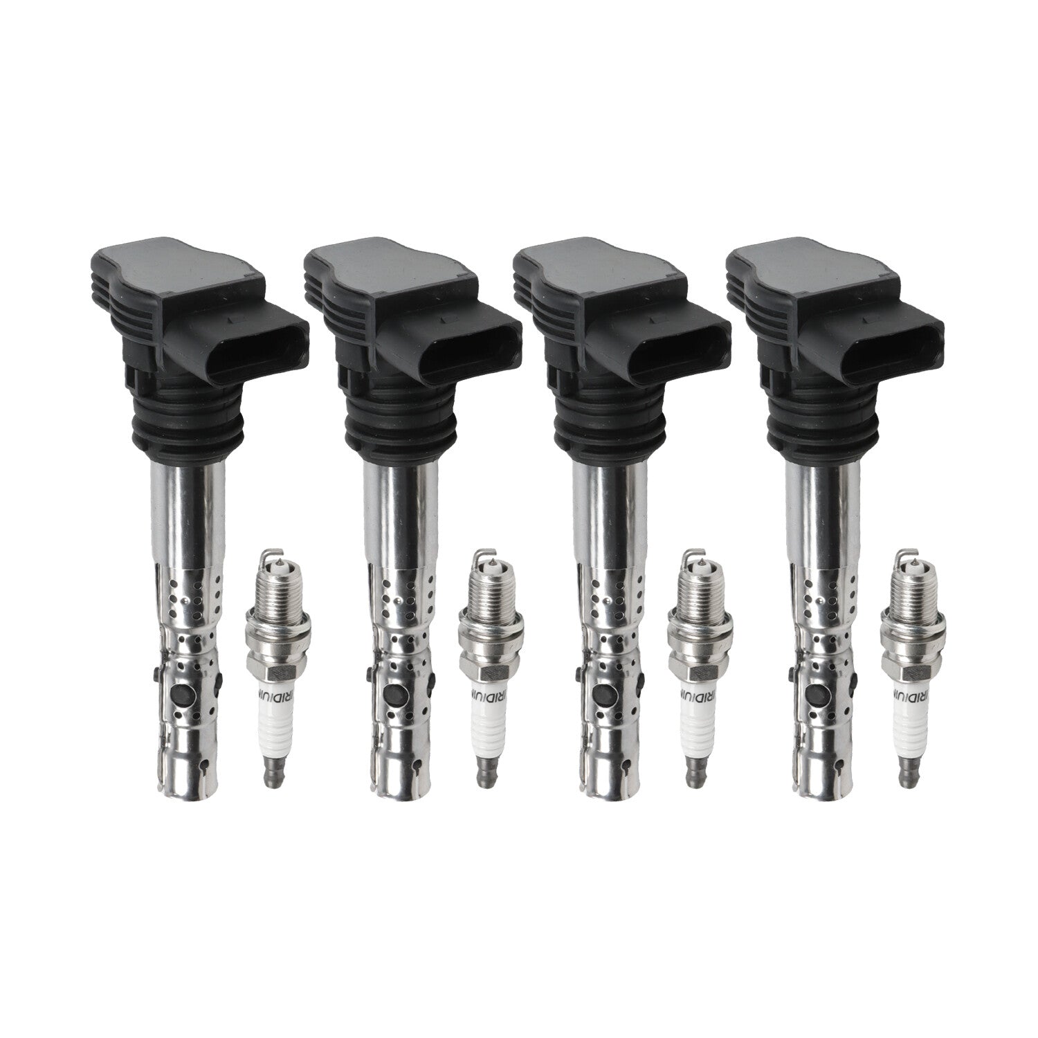 Ignition Coils  Spark Plugs for VW Beetle for Golf for Passat for Audi A4 TT UF411 6458