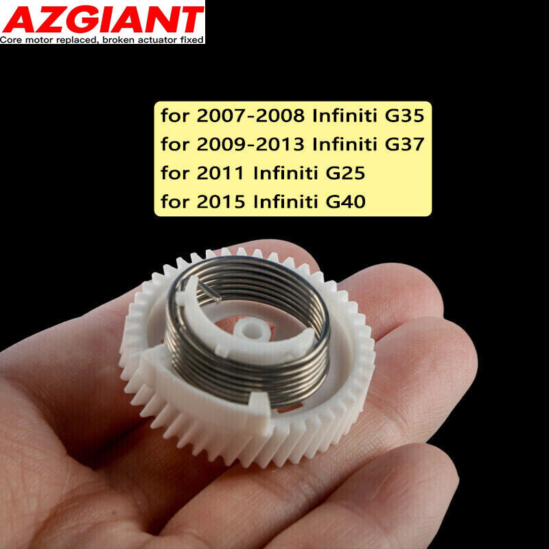 Central latch actuator gear for Infiniti G35 2007-2008 G37 2009-2013