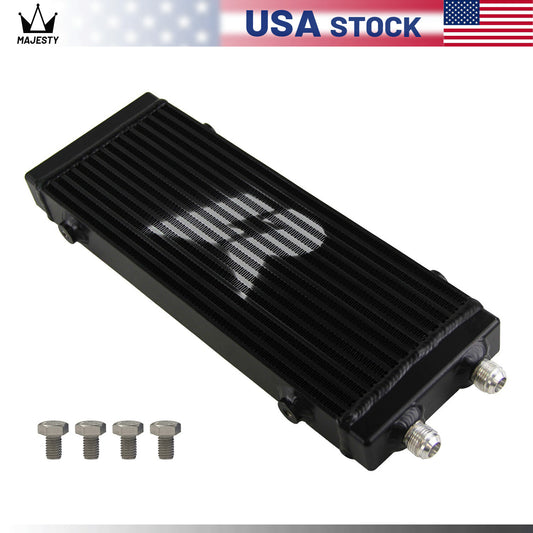 Universal Medium Bar and Plate Dual Pass Oil Cooler Core:14x5.5x1.58
